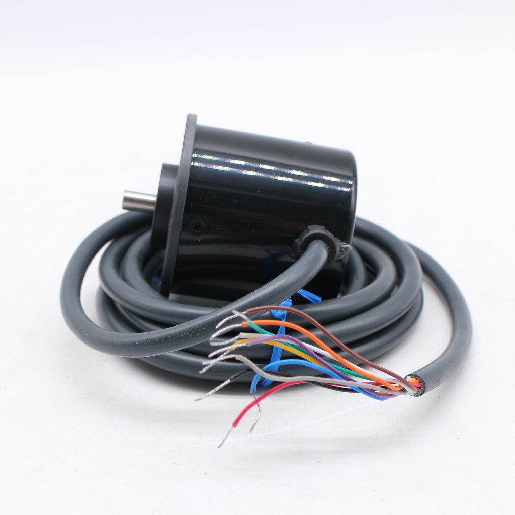 2026 คุณภาพสูงE6CP-AG5C-C Absolute Type Rotary Encoder 1024ppr NPN เอาต์พุต 8 มม.เพลา Absolute Encod