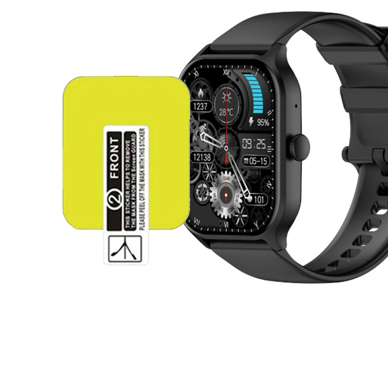 COLMI P77 ป้องกันหน้าจอป้องกันฟิล์มสําหรับ COLMI P77 นาฬิกา COLMI P77 สมาร์ทนาฬิกา TPU HD Clear ไฮดร