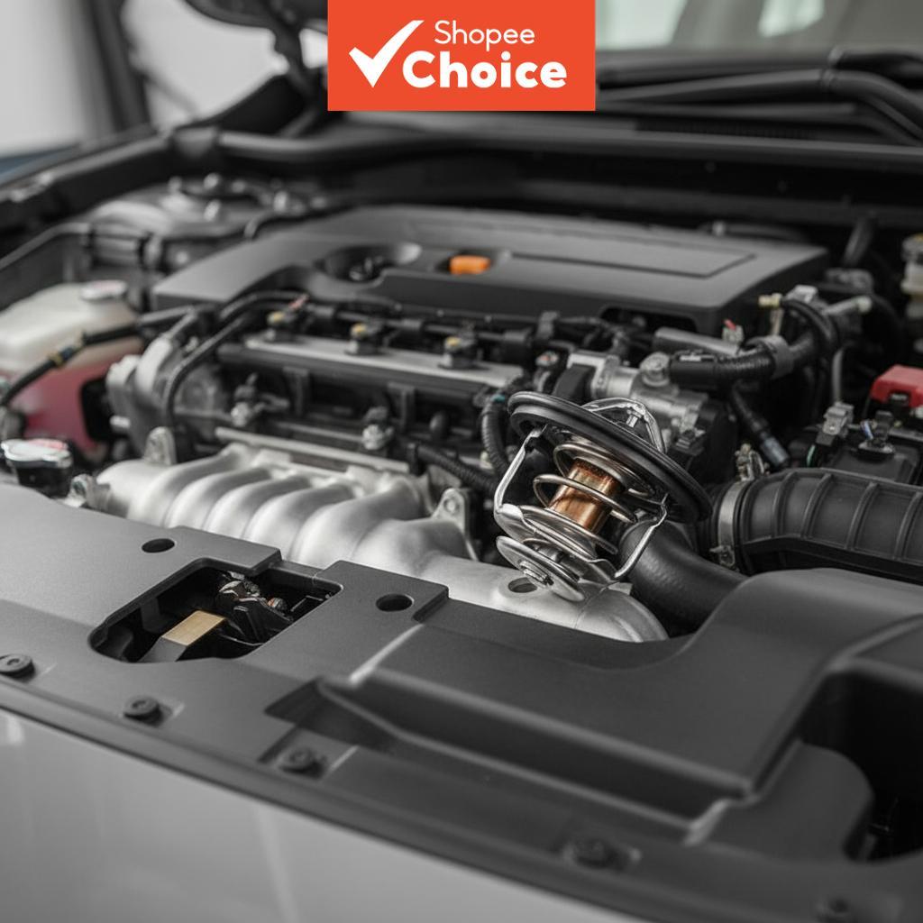เทอร์โมสตัทน้ําหล่อเย็นเครื่องยนต์ 19301-RNA-315 สําหรับเปลี่ยนใน Honda Civic EXC Si HR-V Hy ILX 1.8