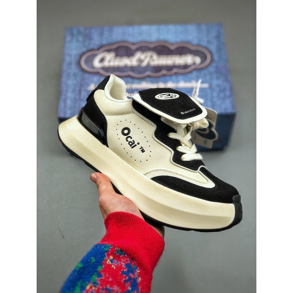 Cloud Runner x Ocai รองเท้าวิ่งผู้หญิงสบาย All-Match Anti-Slip สวมใส่รองเท้าผ้าใบ Low-Top ออกแบบตามห