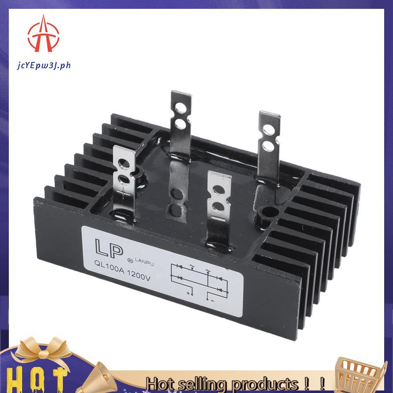 jcyepw3j100Amp 1200Volts 4 Pins 1 เฟสไดโอดสะพาน Rectifier QL100 ประเภท