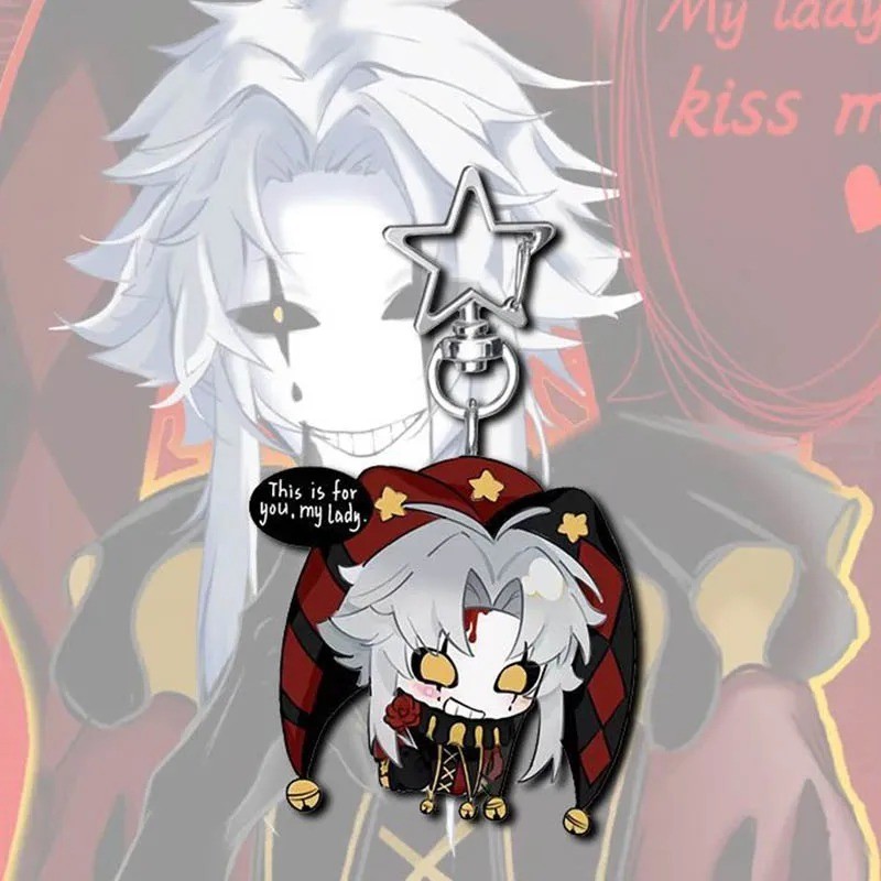 2026 The Freak Circus Pierrot อะคริลิคพวงกุญแจเกม Kawaii กระเป๋าเป้สะพายหลังกระเป๋านักเรียนตกแต่งจี้บุคลิกภาพอุปกรณ์เสริม - รูปที่ 3