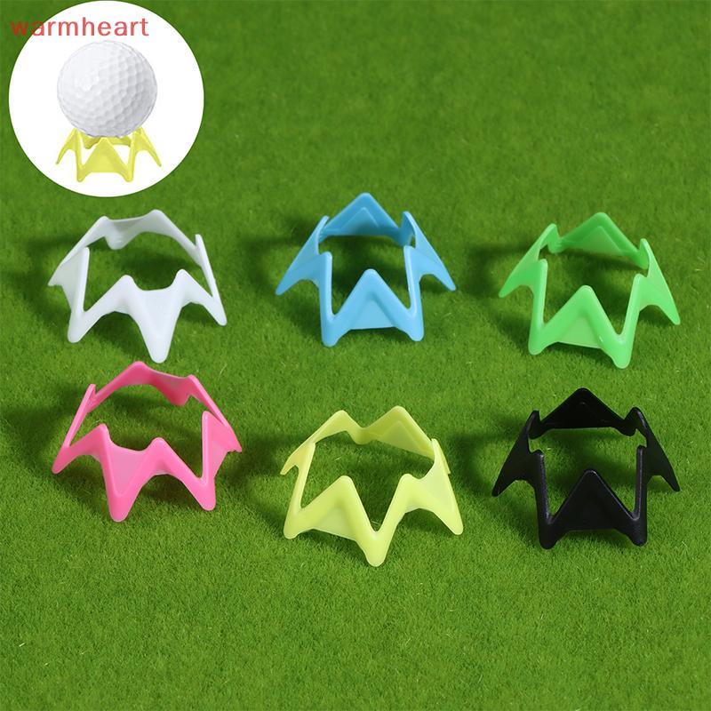 (warmheart) 5 ชิ้นพลาสติก Golf Mat Tees Golf Simulator Tees ฝึกกอล์ฟ Tees สําหรับฤดูหนาวสนามหญ้าขับร