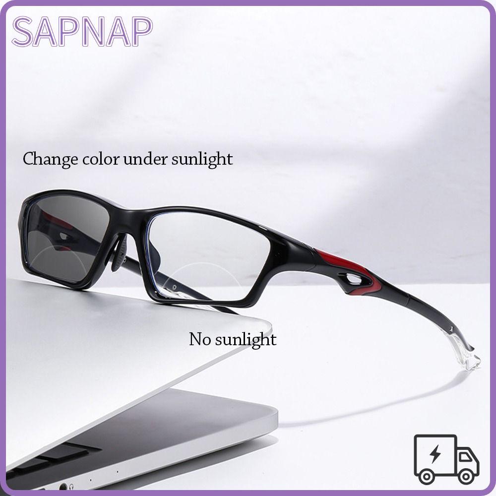 SAPNAP แว่นสายตายาว, Blue Blocking Photochromic Anti-Blue Light แว่นตาอ่านหนังสือ, TR90 Bifocal ลื่น