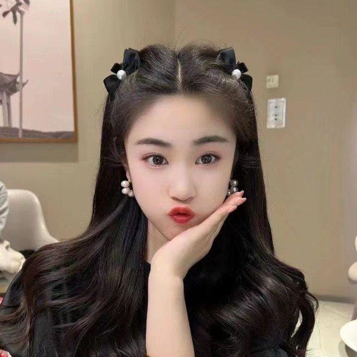 กิ๊บติดผมแบบเจ้าหญิงพร้อมโบว์ ดีไซน์คลิปสำหรับทรงผมหน้าม้า - รูปที่ 2