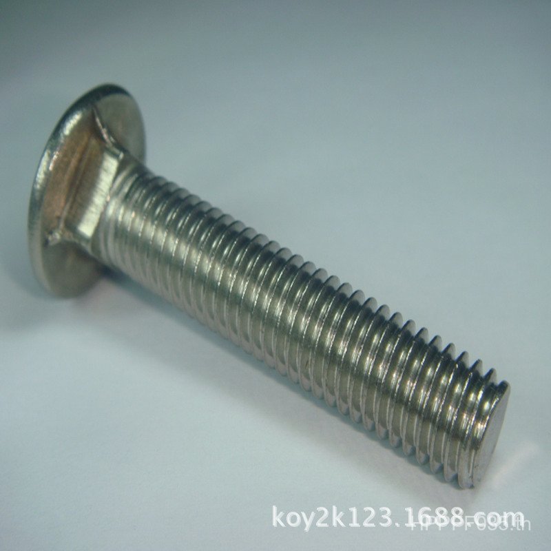 สลักเกลียวสกรูเหล็กเฟอร์นิเจอร์ทรงสี่เหลี่ยม * รถม้าคอสกรู 204 I0QZ