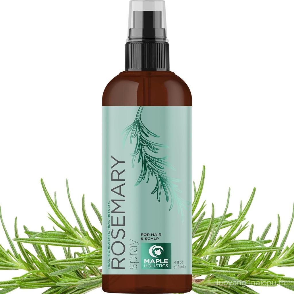 Rosemary Water Spray for Hair & Scalp - Biotin Rosemary Rice Water Spray with Nourishing B Vitamins 
