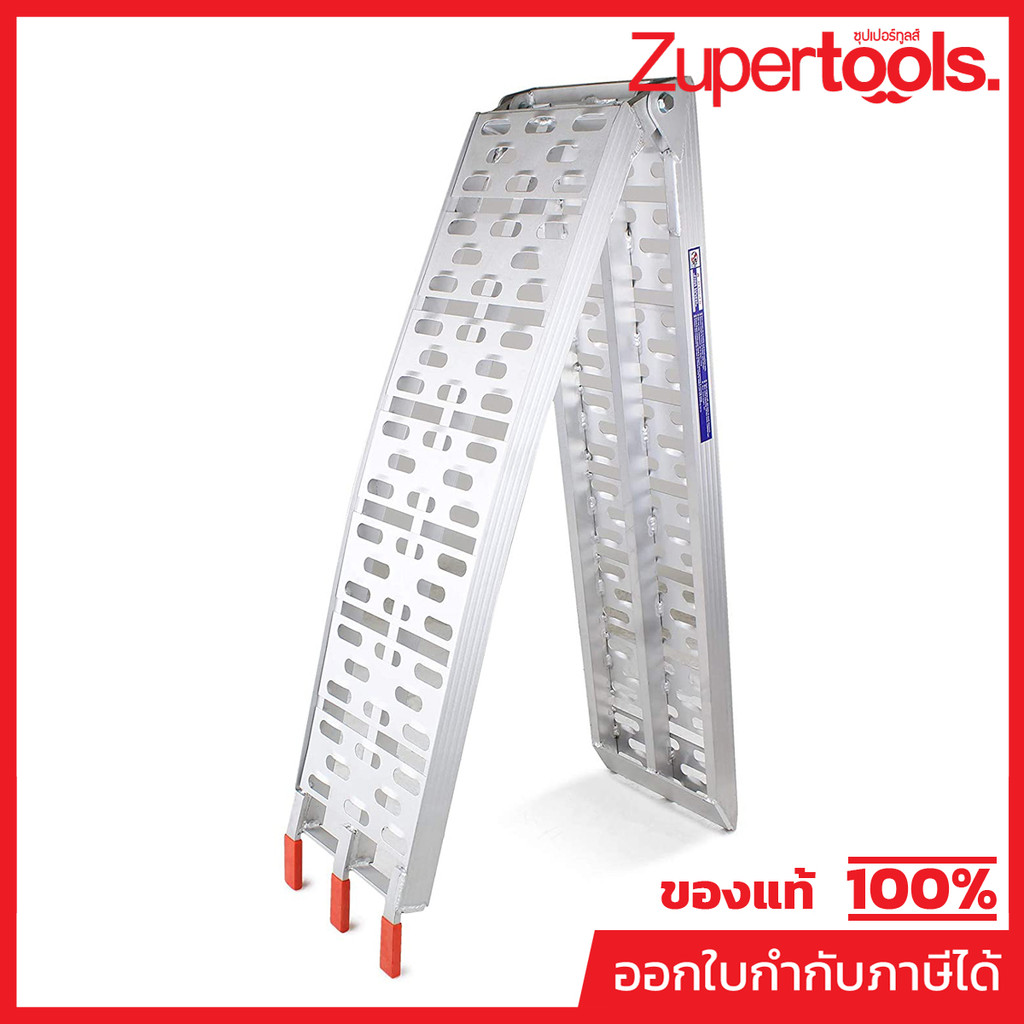 MARATHON บันไดอลูมิเนียม รับน้ำหนักสูงสุด 340 กก. รุ่น GBR-901 ใช้สำหรับสำหรับเคลื่อนย้ายรถ ยกรถ มอเตอร์ไซค์ มินิไบค์-บิ