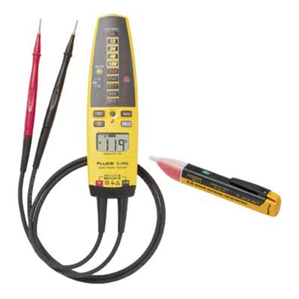 Fluke T Plus Pro-1AC Electrical Tester and AC Voltage Detector Kit