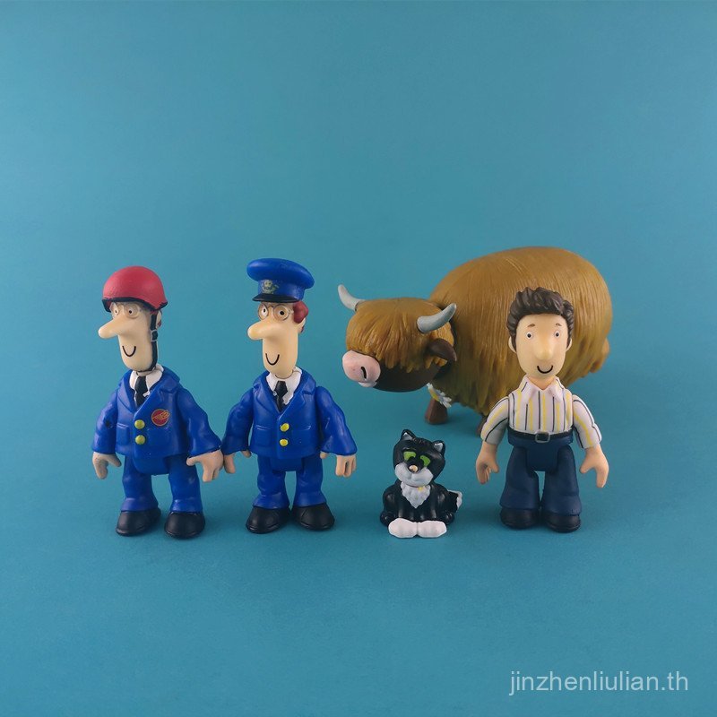 สินค้าใหม่อังกฤษ POSTMAN Sam POSTMAN Building Block Man ตุ๊กตา Yak