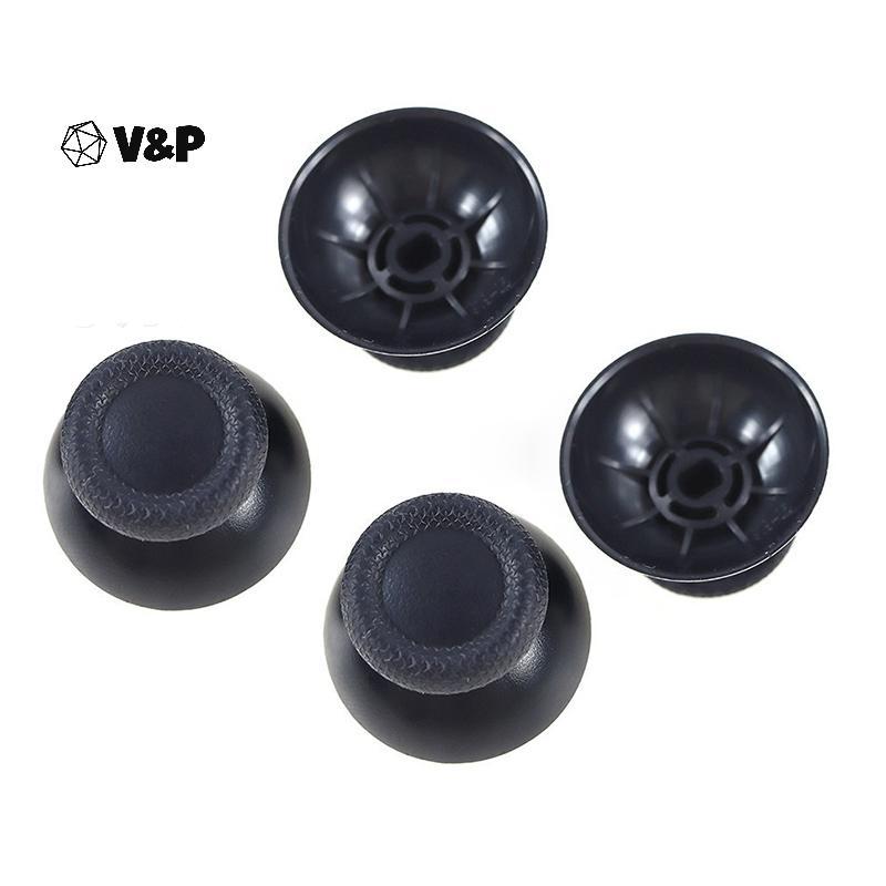 V & P 4PCS 3D Joysti Caps สําหรับ PlayStation 5 สําหรับ PS5 Thumbsti Caps Analog Joysti Controller T