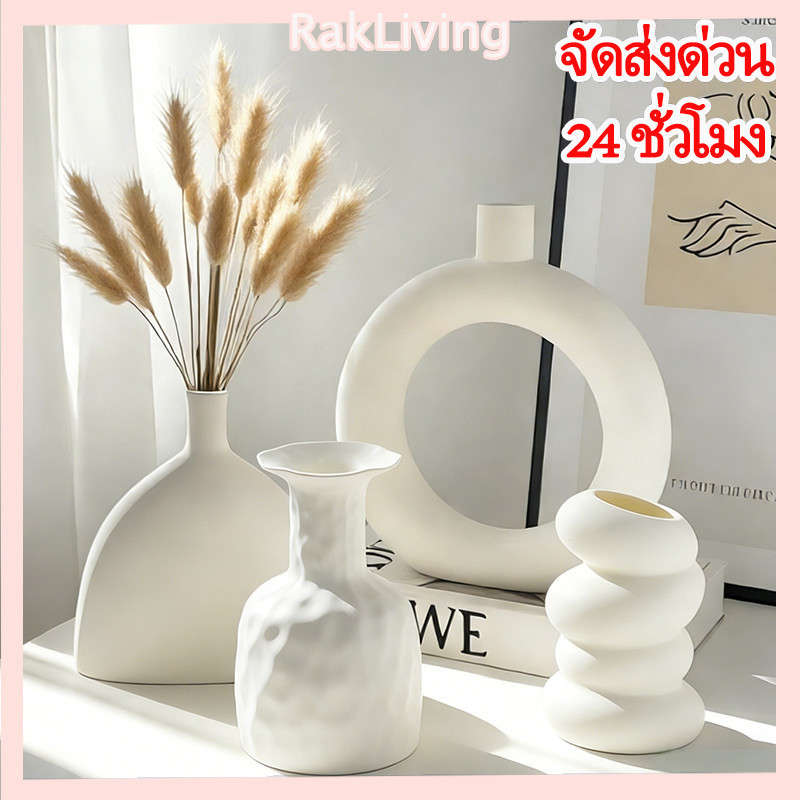 ดอกไม้ปลอม สไตล์นอร์ดิก สำหรับตกแต่งโต๊ะ สวยงามและเรียบง่าย