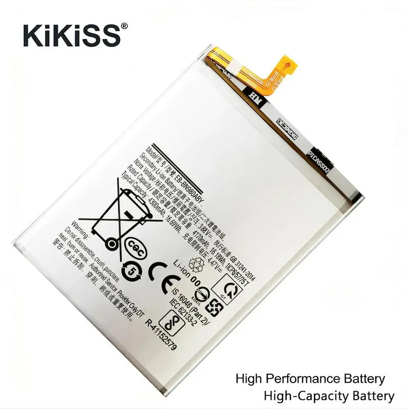 ดี แบตเตอรี่โทรศัพท์มือถือประสิทธิภาพอุณหภูมิต่ํา 4300Mah EB-BN980ABY สําหรับ Samsung Galaxy หมายเหต