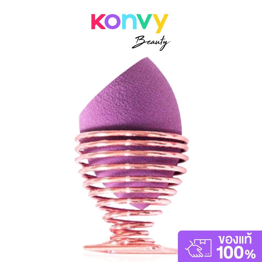 Jovina Extra Soft Sponge 1pc ฟองน้ำไข่ยักษ์ โจวีน่า ใช้งานง่าย เกลี่ยรองพื้นเนียนกริบ.