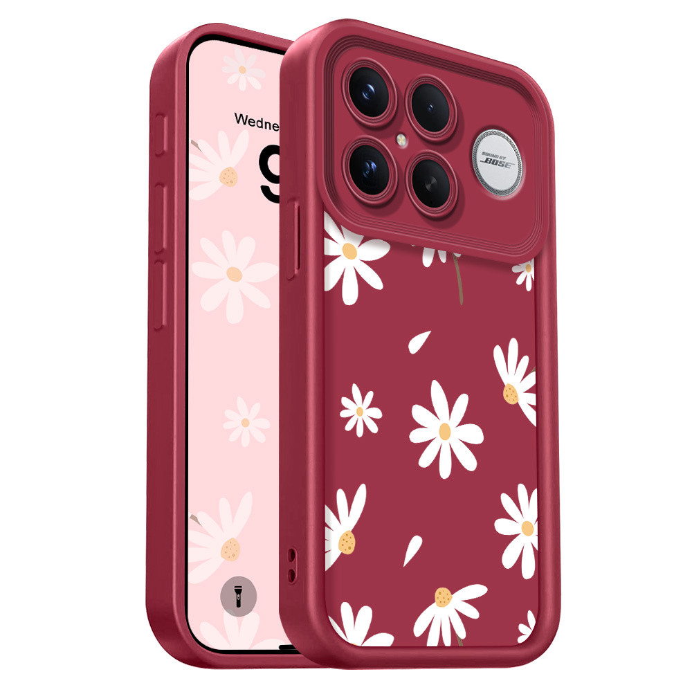 Graceful Daisies เคสโทรศัพท์สําหรับ Xiaomi Poco F8 M8 X7 M7 F7 X6 M6 Plus Ultra Plus 4G 5G บันไดนุ่ม