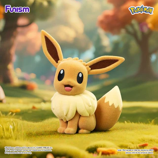 FUNISM Pokémon Flocking Series ผสม 1 Series กล่องตาบอดรูป,แฟชั่นกล่องตาบอดรูป,ของเล่นเคลื่อนย้ายได้,ของขวัญวันเกิดสะสมFigurineน่ารักโต๊ะของเล่น