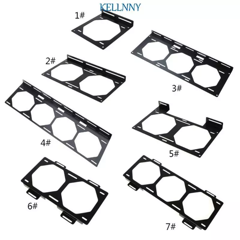 Kellnny Fan Bracket Water Cooling Fan Holder สำหรับคอมพิวเตอร์