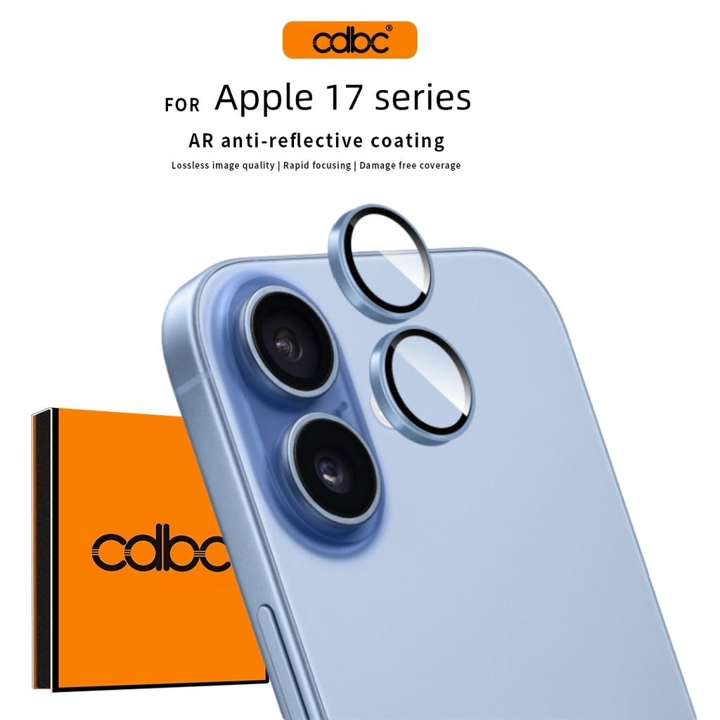 CDBC Eagle-Vision AR เลนส์โล่, กระจกนิรภัย Tough 9H, ความคมชัดสูงป้องกันแสงสะท้อน Anti-Smudge กล้องฟิล์มป้องกันสําหรับ iPhone 17 16 15 14 13 12 Pro Max Plus