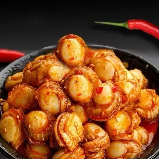 หอยเชลล์ปรุงรสหม่าล่า (20ซอง) 1ห่อ 12กรัม เข้มข้นซอสหมาล่า รสกระเทียม รสเผ็ด พร้อมส่งในไทย