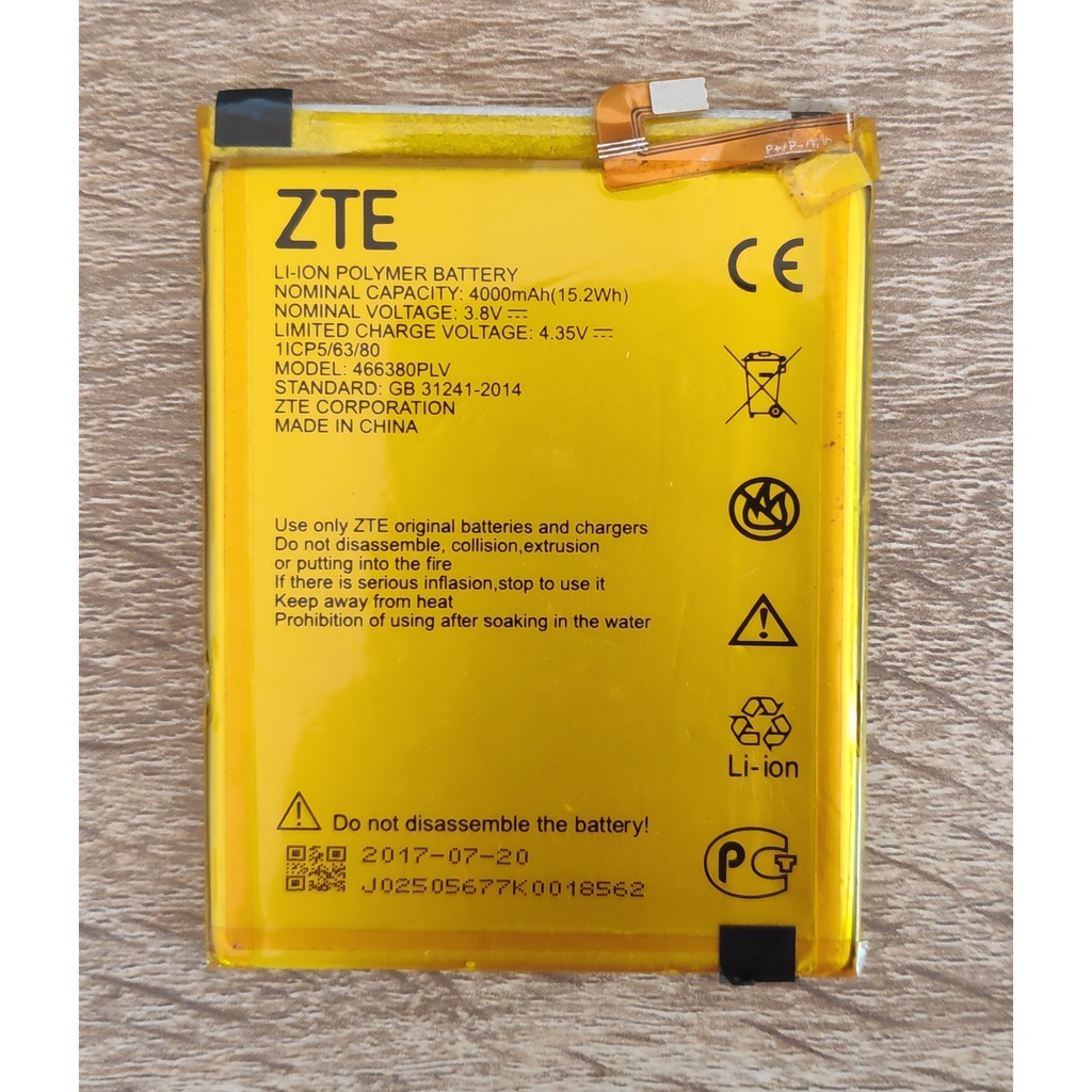 แบตเตอรี่ dtac Z-TE Blade A610  A610C A610T BA610C BA610T รหัสแบต 466380PLV