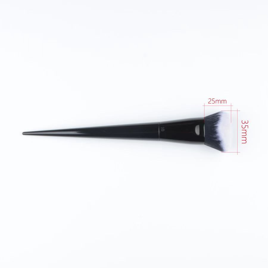 KVD เบอร์ 10 3D Double-Sided Slope Foundation Brush BB Cream Brush Seamless Soft Beauty Tool แปรงแต่