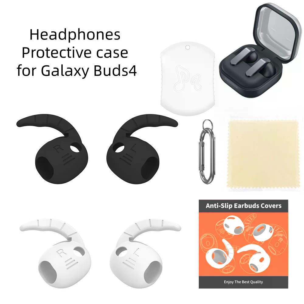 เหมาะสําหรับ Samsung Galaxy Buds 4 Earbuds ที่เกี่ยวหูซิลิโคนกันลื่น