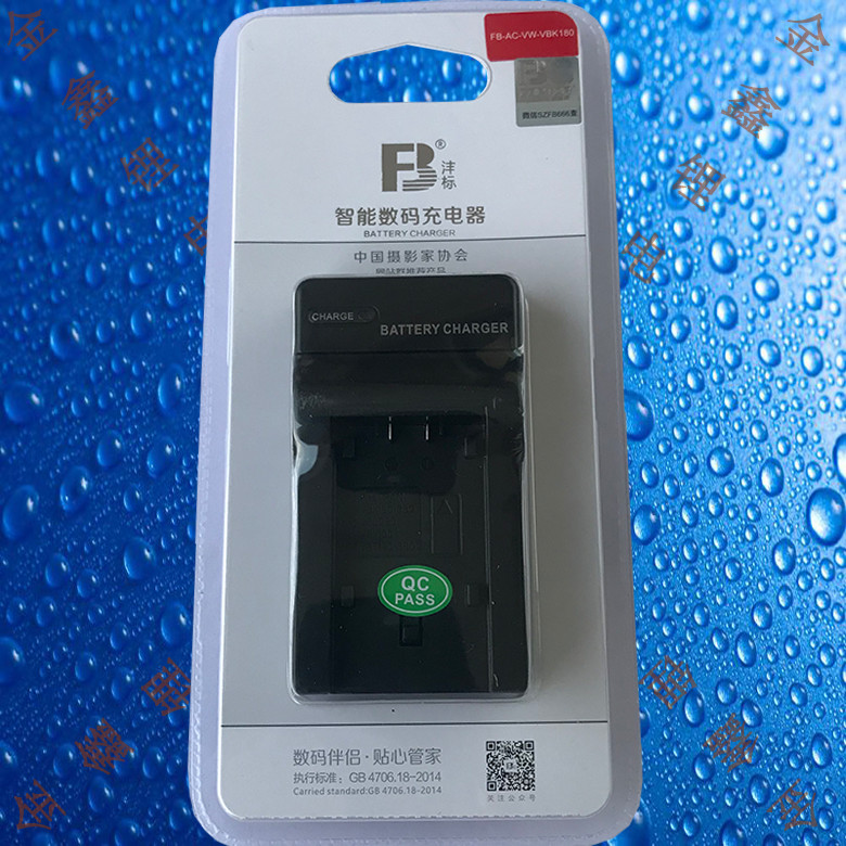 Fengbiao VW-VBK180 Panasonic HC-V300M/V500M/V700M/VX1 เครื่องชาร์จแบตเตอรี่กล้อง