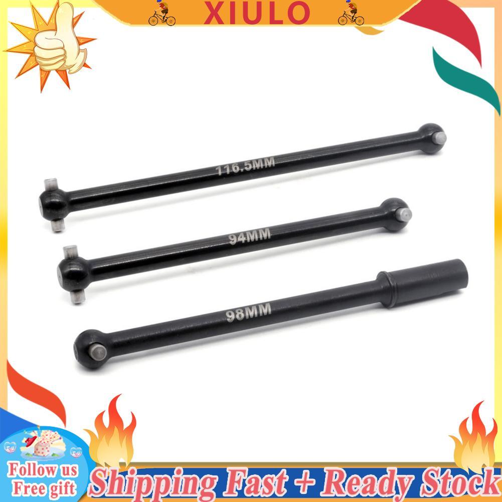 Xiulo Xiulo Yitre RC Car Drive Shaft ขนาดที่ถูกต้อง 3 ชิ้น Center Crawler สำหรับรถบรรทุก 4WD