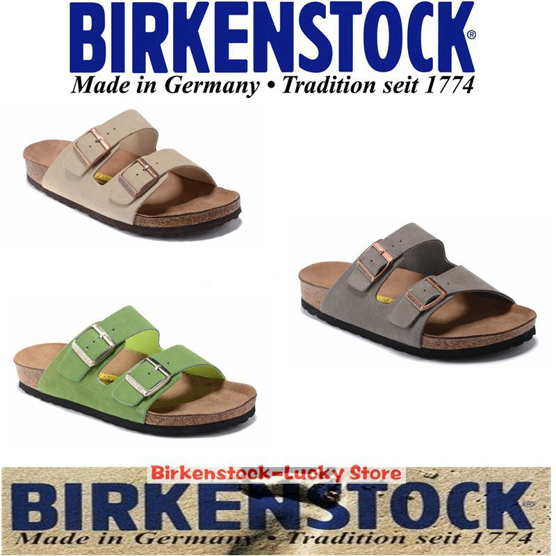 พร้อมส่ง birkenstock Arizona Birkenstock รองเท้าแตะ unisex