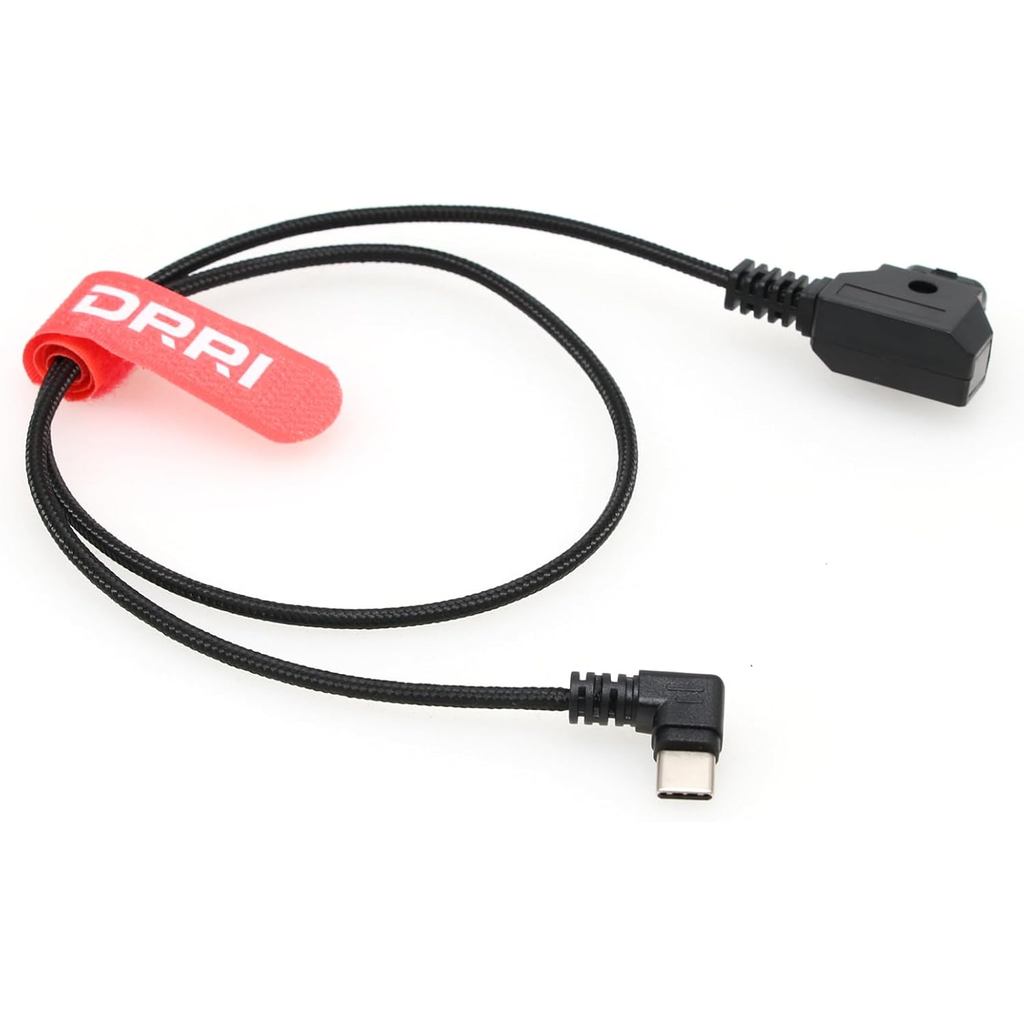 DRRI V Mount Power Sources D-Tap ถึง Type-C 14.8V สายไฟสําหรับ TILTA Nucleus Nano II ไร้สายเลนส์ควบค