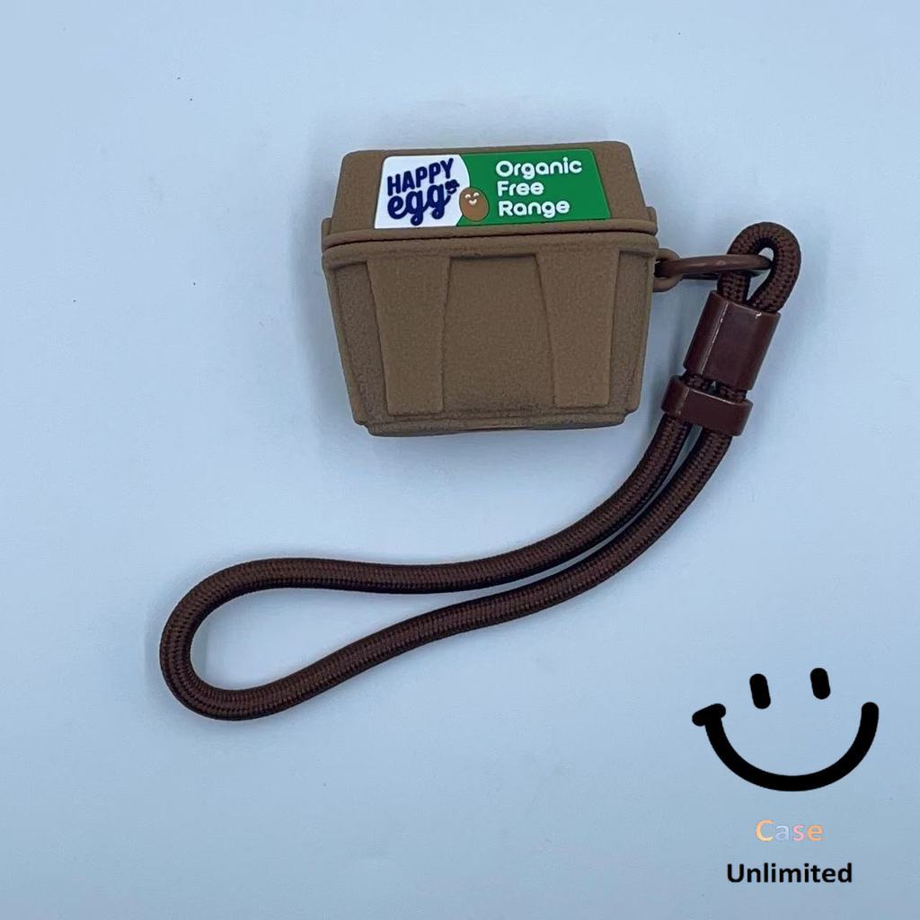 สําหรับ GOOJODOQ J201 J206 J228 J229 เคส Case หูฟัง & Lanyard ส่วนบุคคลกล่องไข่รูปแบบ