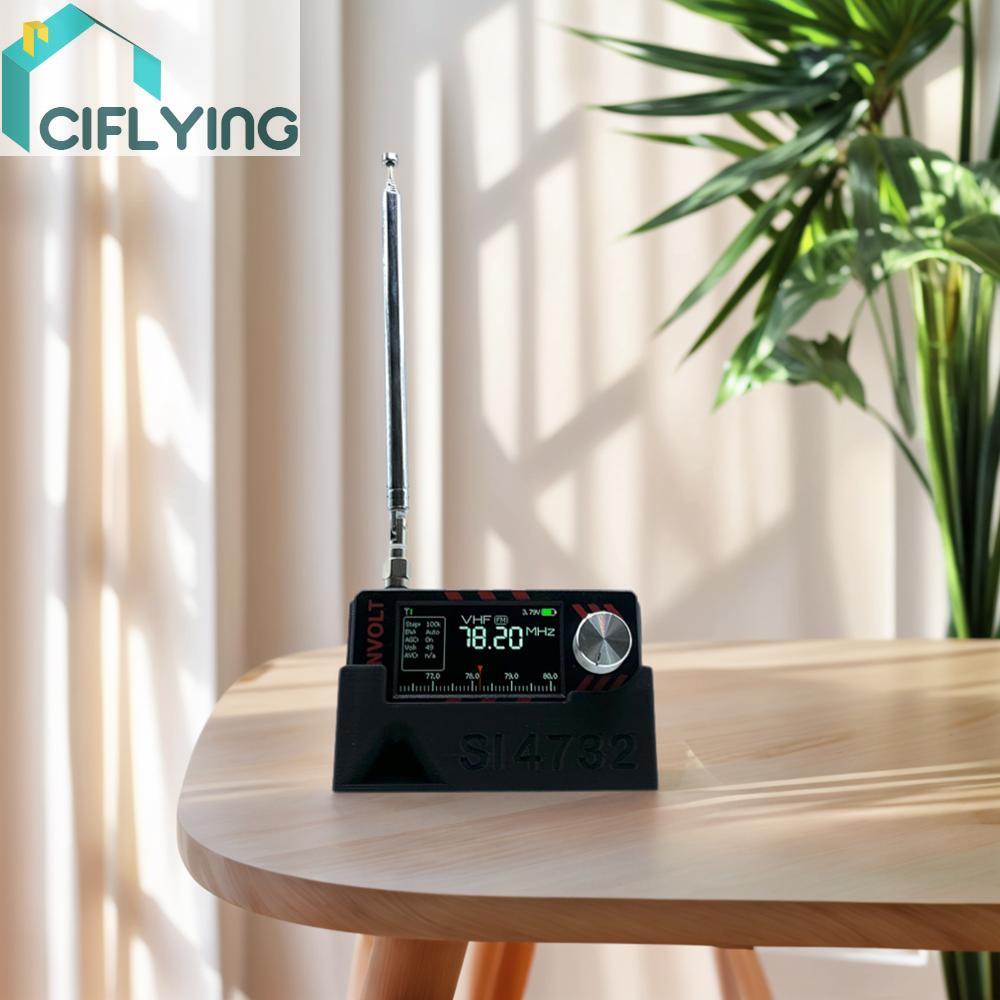 สําหรับ ATS MINI SI4732 DSP วิทยุตัวรับสัญญาณเสียงในตัว Groove กันกระแทกชั้นวางวิทยุ 3D พิมพ์อุปกรณ์