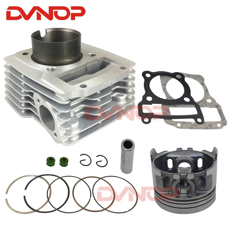 ชุดกระบอกรถจักรยานยนต์สําหรับ TYAN TY125 TY 125 Haojiang HJ125-2B HJ125-5B HJ125-8B HJ125-11 เครื่อง