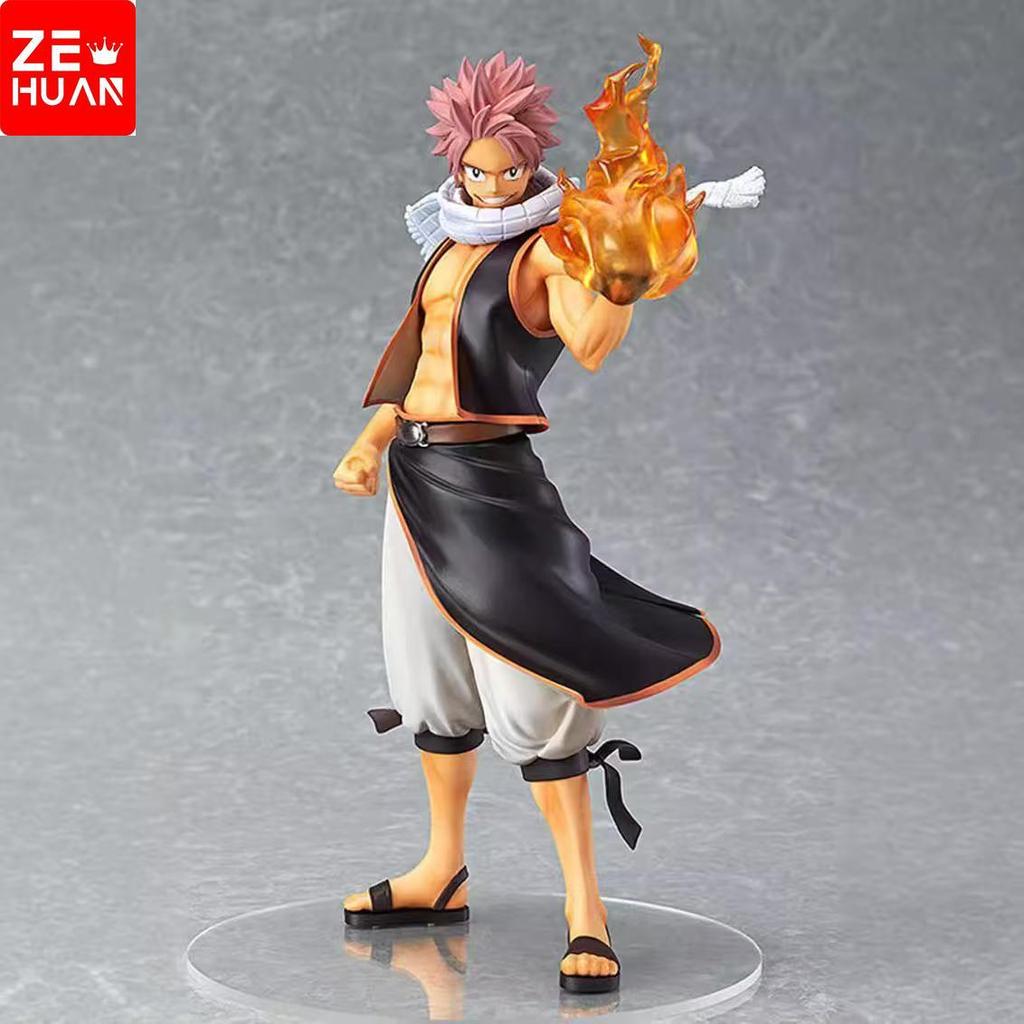 20ซม.Fairy Tail Natsu Dragneelรุ่นAction Figureของเล่นของขวัญ