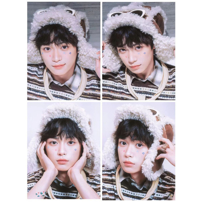 Ziyu Autumn Winter Dopamine Photocard โฮมเมดสไตล์ Ziyu นิ้วภาพน่ารักตกแต่งโพลารอยด์ Photocard2025121