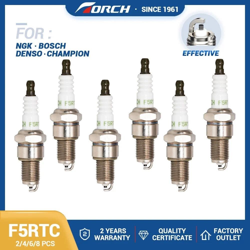 2-8PCS Integral Nut เทียนแทนที่สําหรับ BPR5ES(7422) Denso W16EPR-U TOYOTA 90098-16325 OPEL 90356323 