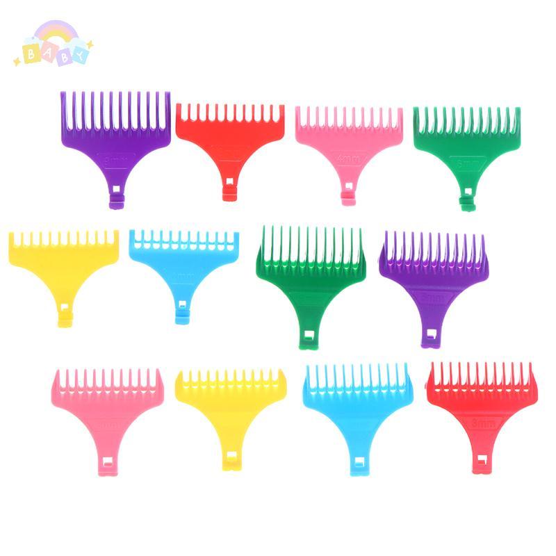 [BB-t] 6/8 ชิ้น Professional Hair Trimmer Limitb Universal Guards ช่างทําผมตัดผมท่องเที่ยวอุปกรณ์ตัด