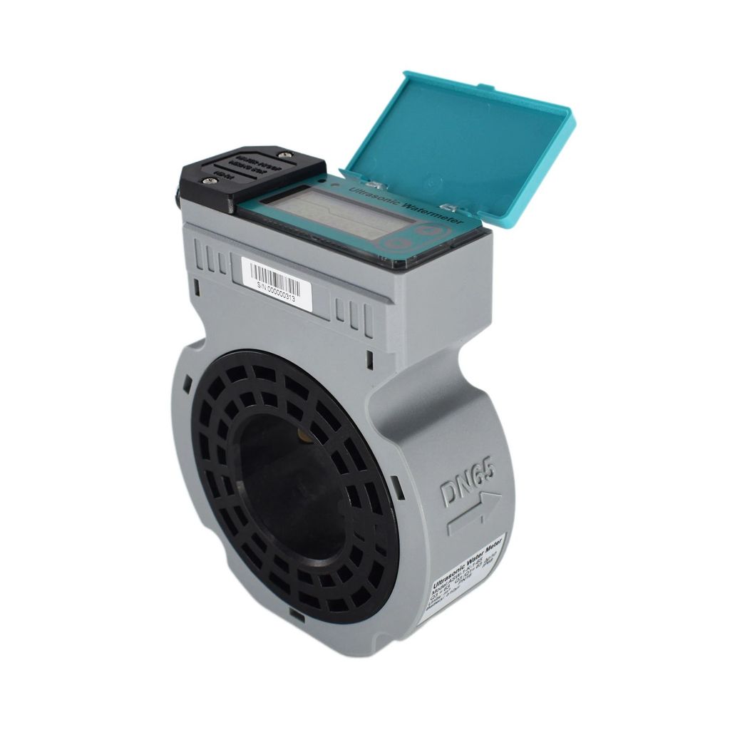 แบตเตอรี่ขับเคลื่อนน้ําอัลตราโซนิก DN50 DN65 DN80 DN100 DN125 DN150 มม.RS485 เครื่องวัดการไหลของน้ํา