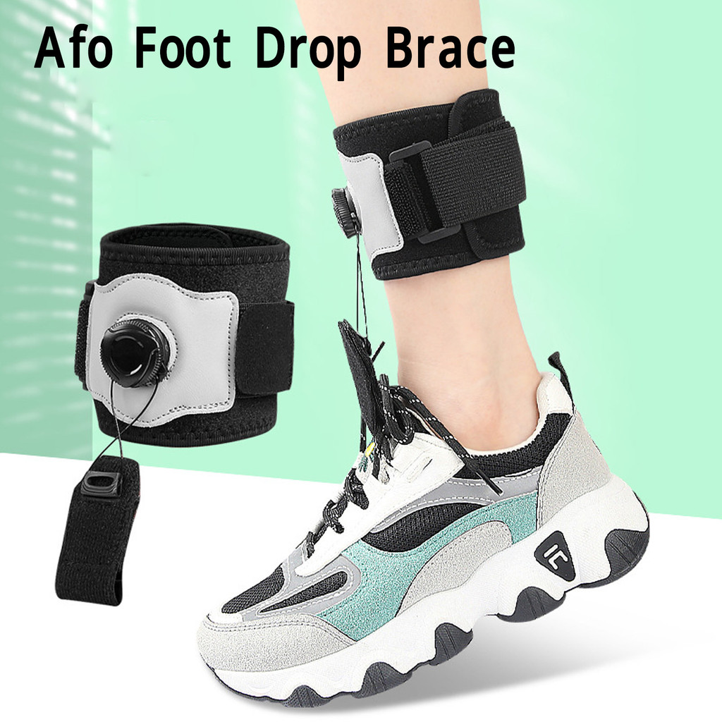 1pcs Afo Foot Drop Brace Knob ปรับซ้ายขวาเท้า Lifting Up Foot Drop สนับสนุนสําหรับเดินรองเท้า Drop F