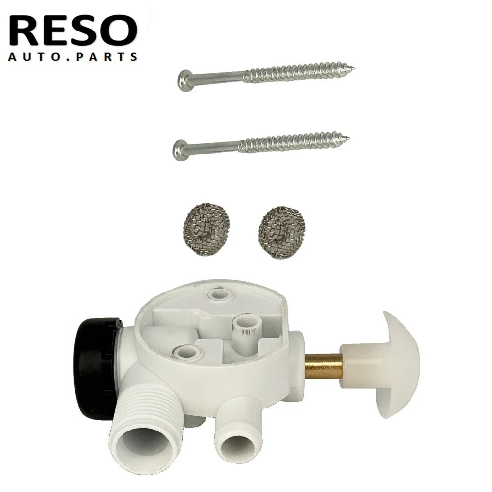 RESO RV ชุดวาล์วน้ําอัพเกรดวาล์วน้ําห้องน้ํา 385314349 สําหรับ Dometic Sealand