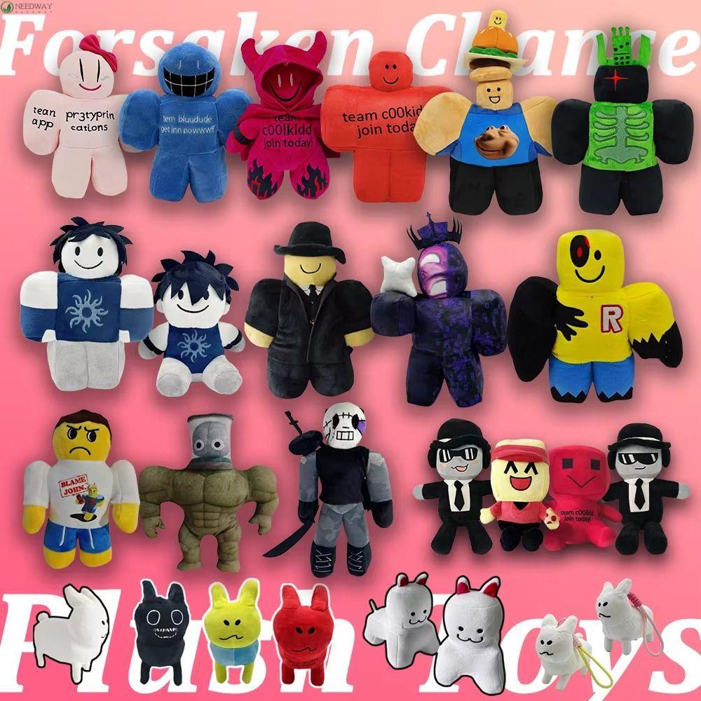 NEEDWAY Forsaken Plush Toy, PP Cotton Soft Toy Coolkid Plush Toy, Anime Character Peripheral Toys Co