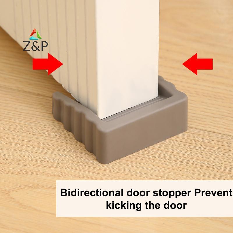 Z&P 1/2/3 ชิ้นยาง Wedge Door Guards ความปลอดภัยป้องกัน Seams Anti Pinch มือประตูป้องกันความปลอดภัยเด
