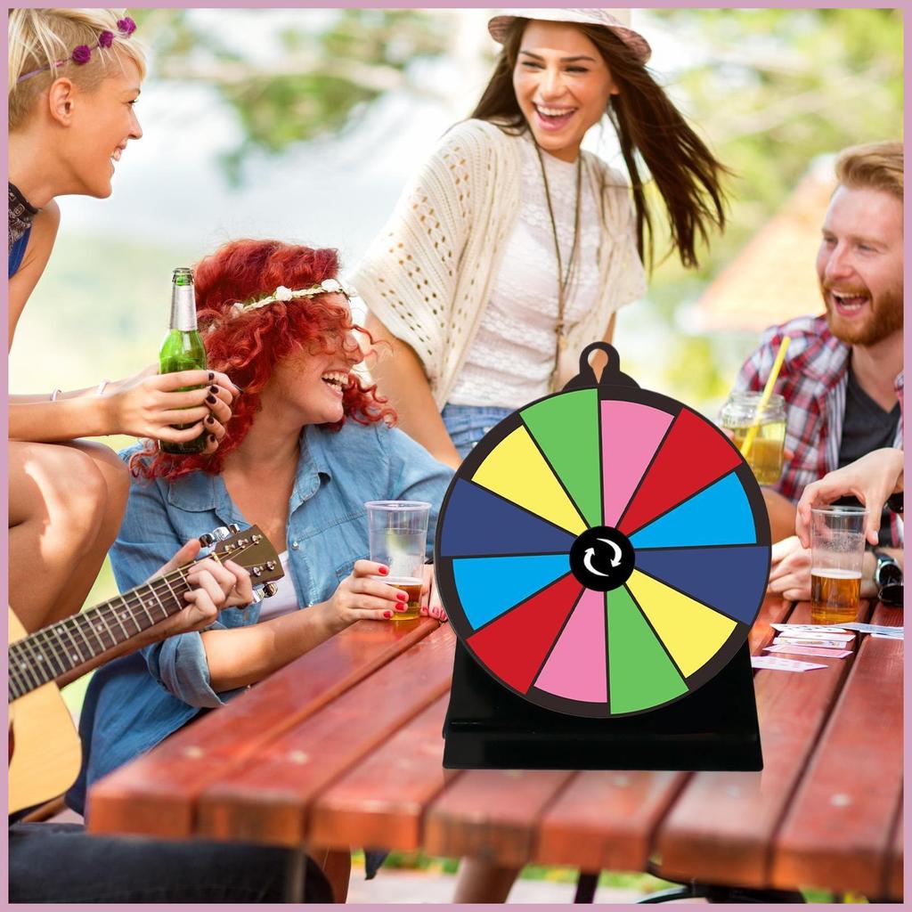 รางวัล Spin Wheel Spin Wheel พร้อมขาตั้งสําหรับ Tabletop Multi-Functional Tabletop Turntable สําหรับ