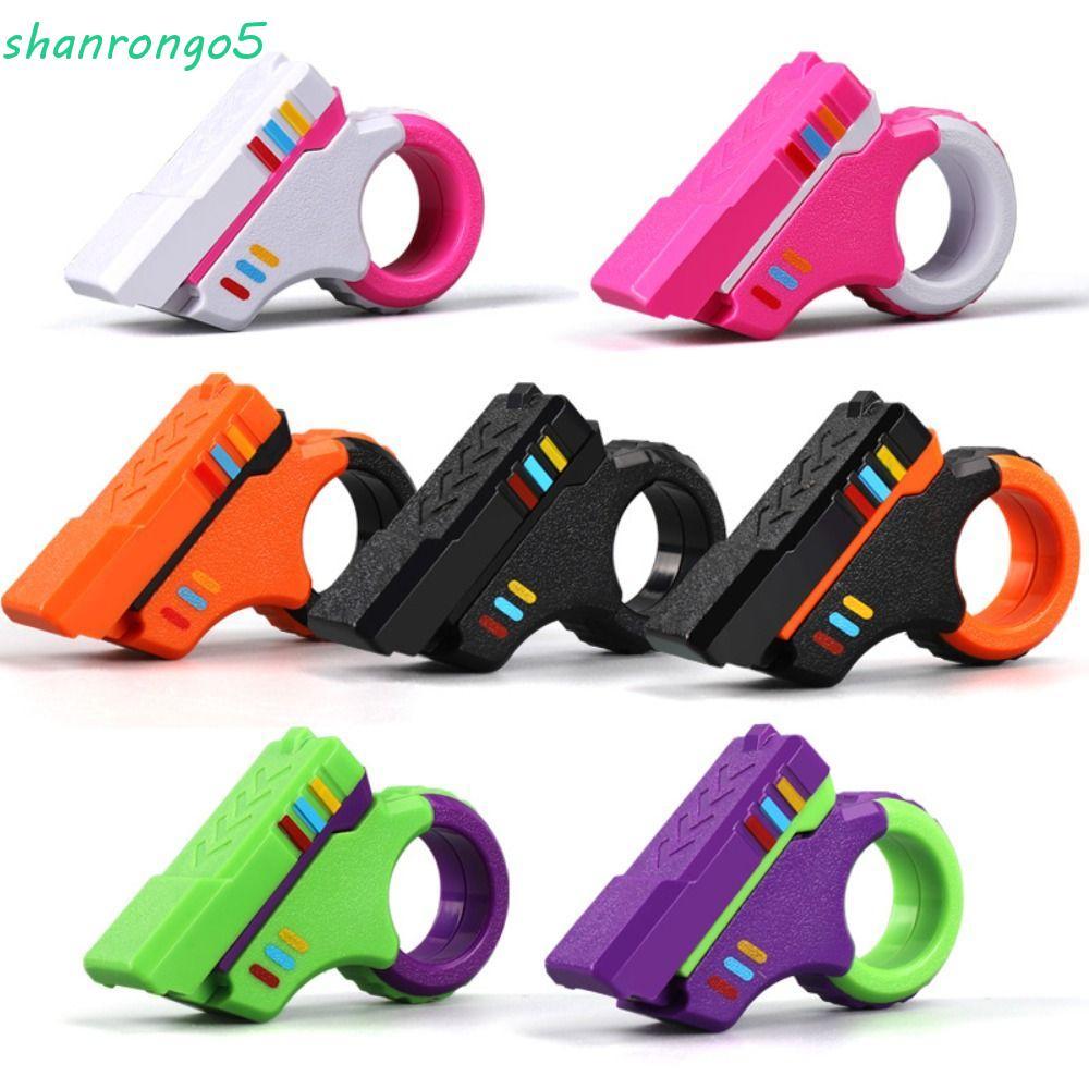 ZONAL Spinner ของเล่น, Soothing Hand Spinner Rotary Finger Sliders, แบบพกพา 3D พิมพ์ ABS ขนาดกะทัดรัด Fidget แหวนของเล่นเด็ก