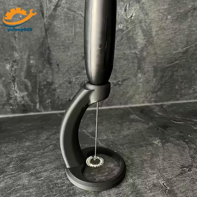 [MR] ที่วางตีฟองนมกาแฟและเครื่องทําโฟมนมขาตั้งที่วางตีไข่ไฟฟ้า Universal Coffee Egg Stirring Tools Storage Ra TH