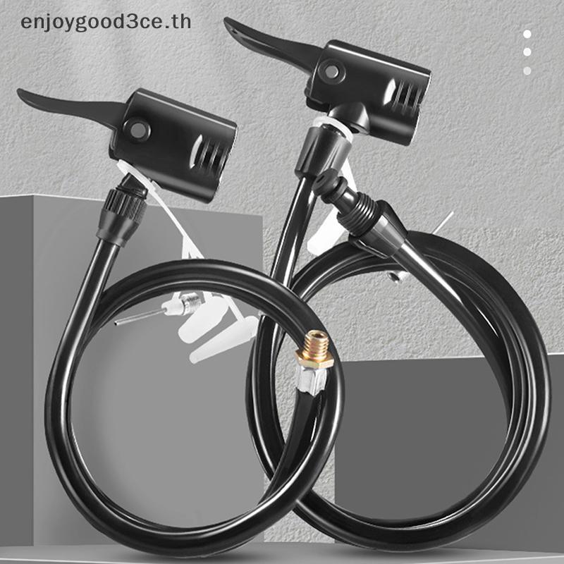 L&Z 70/80/120 ซม.จักรยาน Air Pump Extension Tube ปั๊มจักรยานท่อ Air Pump Connector Bike Air Pump ยาง Inflator หัวฉีดอุปกรณ์เสริม