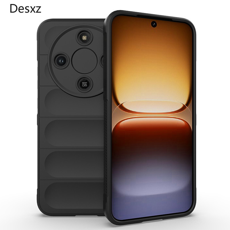 Honor X9D X9B X9C เคสโทรศัพท์ซิลิโคนเหลวอัจฉริยะสีทึบกันกระแทกฝาครอบกันชนนุ่ม