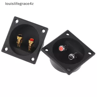 1ชิ้น50มิลลิเมตรรอบถ้วยซับวูฟเฟอร์เสียบรถสเตอริโอลําโพงกล่องขั้วเชื่อมต่อ