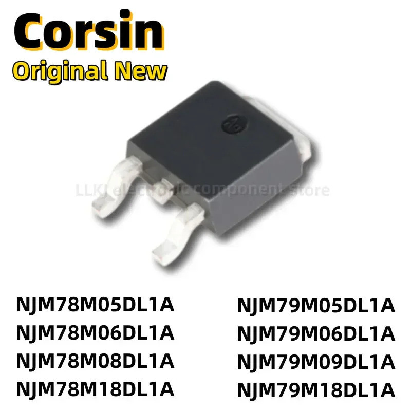 5PCS NJM78M05/M06/M08/M09/M18DL1A 79M05A/06A/M08A/M09A/18A TO252 MOS FET TO-252/เอฟเฟกต์สนามทรานซิสเ