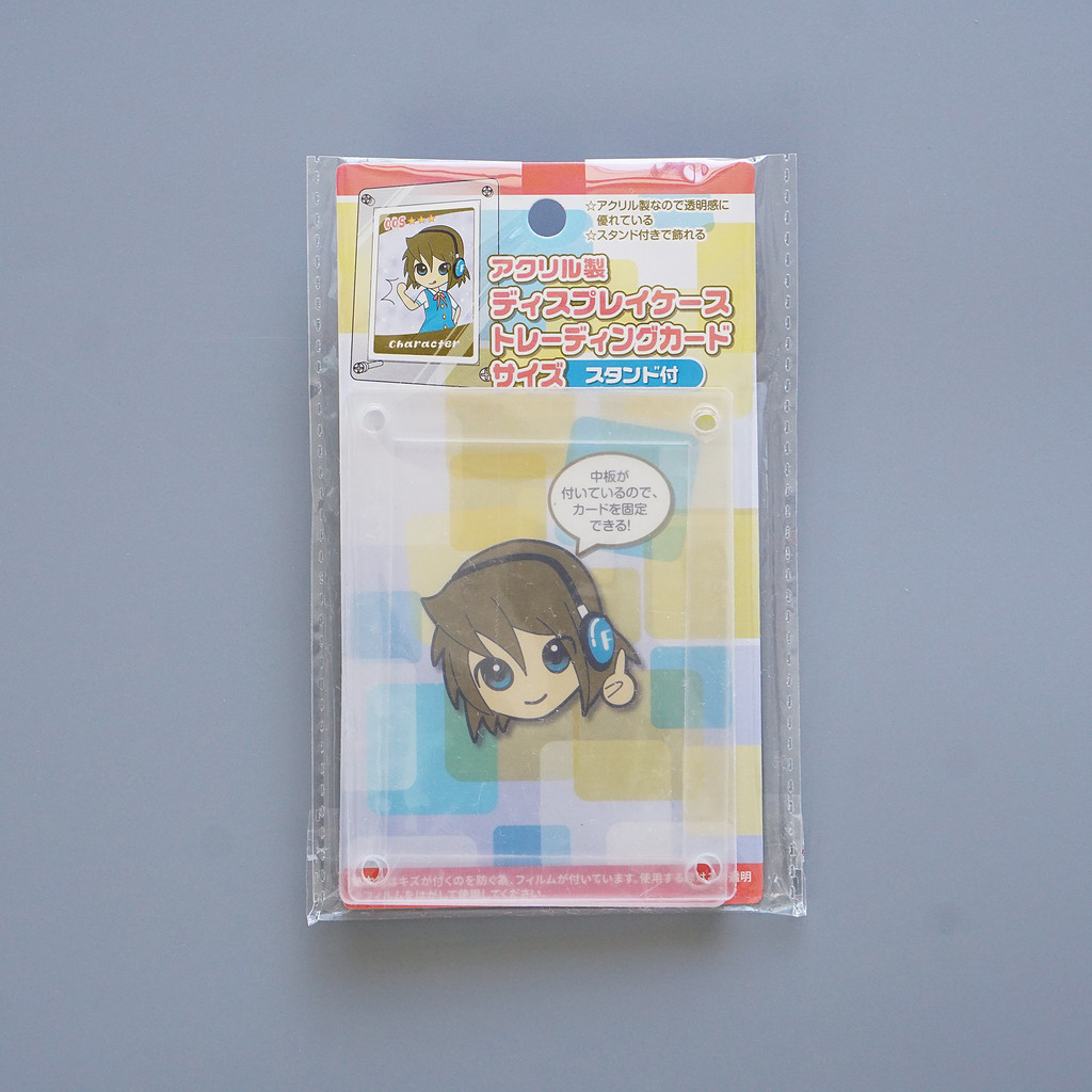 [พร้อมส่งในไทย] Acrylic Display Case with Stand กรอบพร้อมขาตั้ง ใส่การ์ด ของแท้ 100% จากญี่ปุ่น